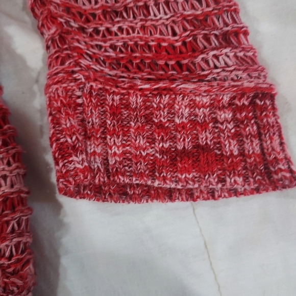 LC Lauren Conrad Textured Red Sweater - Picture 4 of 7